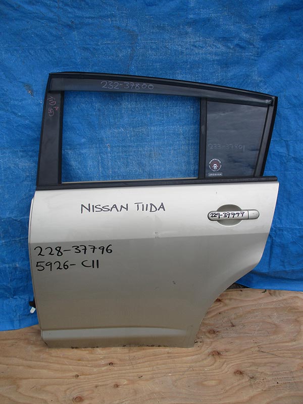 Used Nissan Tiida DOOR SHELL REAR LEFT